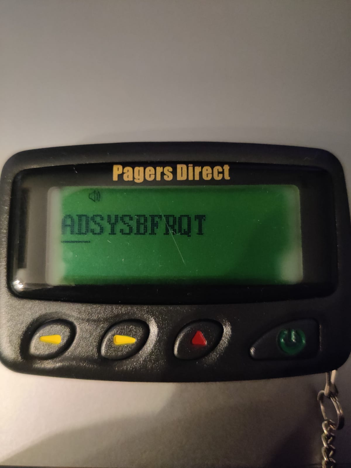 Configuration screen